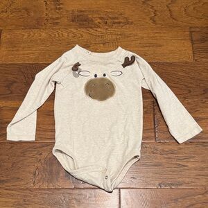 Garanimals Cream Moose Bodysuit